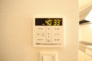 【設備】 | グレース　メロウ　Ⅰ | 給湯パネルです