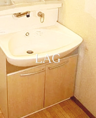【洗面所】 | 勘五郎ビル | 洗面台です。