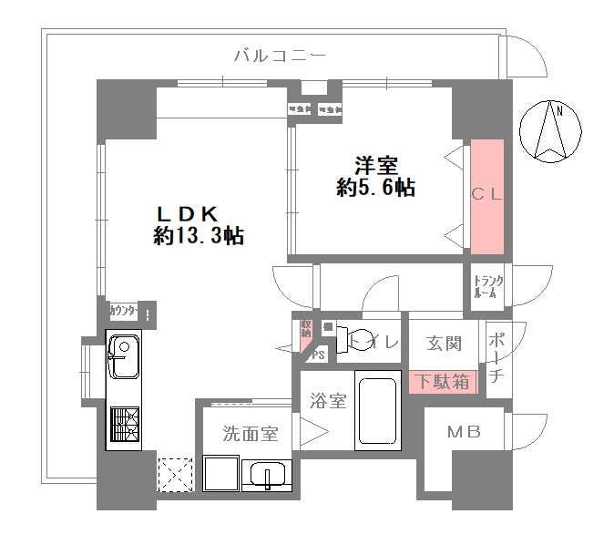 【間取り】の画像