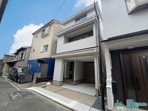 上京区戌亥町1期1号地 新築戸建の外観