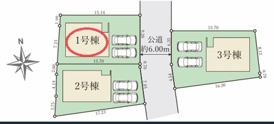 【区画図】 | Terrechez加古郡稲美町中村１期 | 区画図