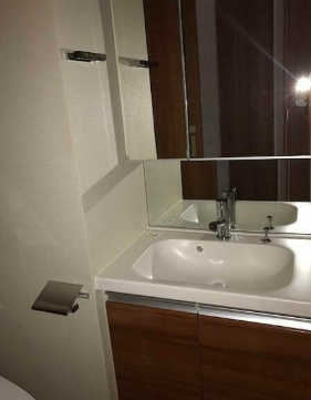 【独立洗面台】 | リアナスカイパーク押上 | 独立洗面台あり、毎朝おしゃれに忙しい女性の方におすすめです