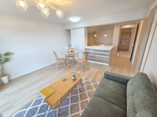 サンハイツ高崎　中古マンションの居間・リビング