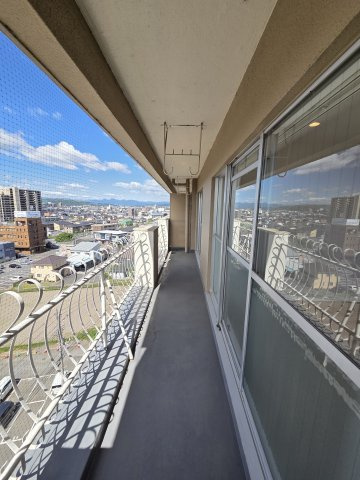 サンハイツ高崎　中古マンションのバルコニー