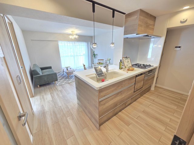 サンハイツ高崎　中古マンションの居間・リビング