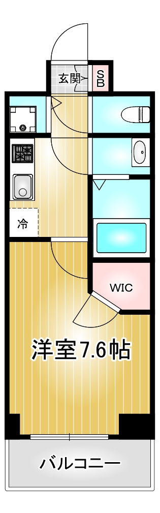 プレサンス栄ライズ|名古屋市の賃貸ならMy賃貸の間取り|プレサンス栄ライズ