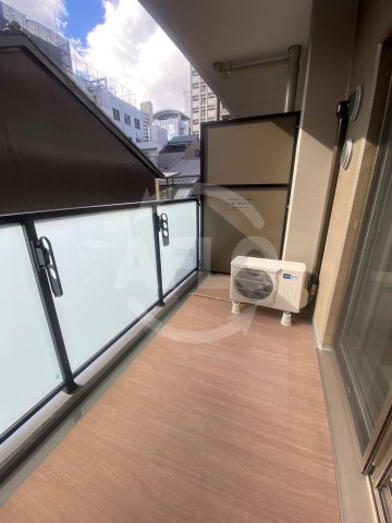 ザ・パークハビオ谷町六丁目テラスのバルコニー|ザ・パークハビオ谷町六丁目テラス　バルコニー