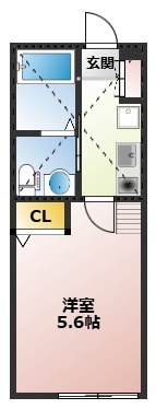 【間取り】 | 丘の上のフィオーレ横浜 | 敷金・礼金なし！