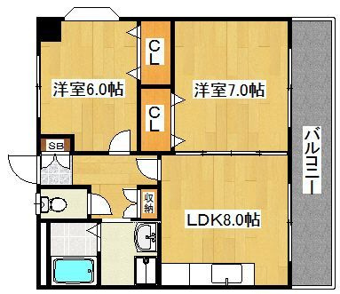 アーバン川嶋の間取り