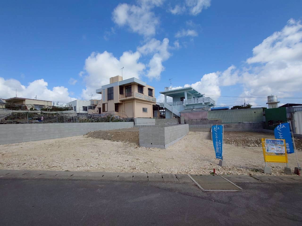 ＋＋八重瀬町安里－Ａ号棟（全３棟）のその他|現地撮影2月　建築中　5月完成予定