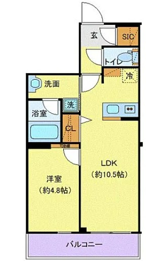 LUMEED志村坂上の間取り