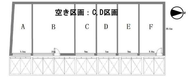 羽曳野倉庫の間取り