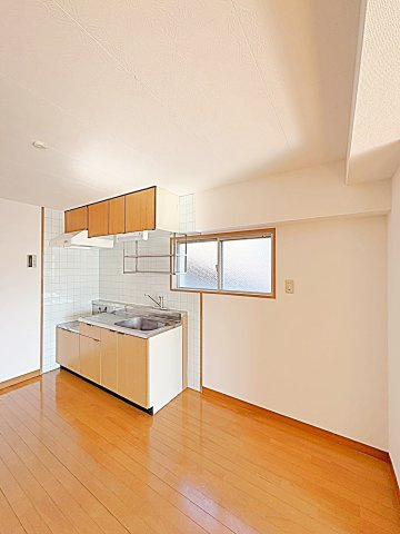 クレール延珠　南棟のキッチン|きれいなキッチンです
