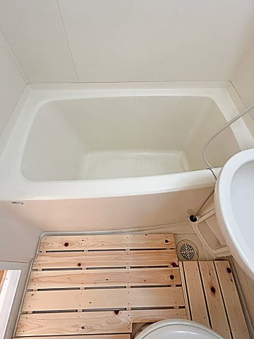 前田荘の浴室|お風呂です