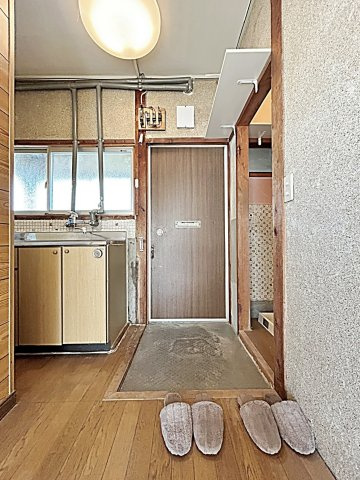 前田荘の玄関|ゆったりとした玄関です