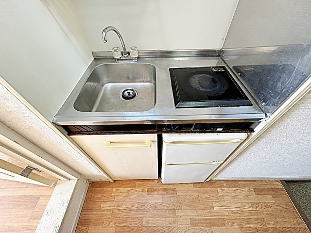 レオパレス陸前のキッチン|きれいなキッチンです