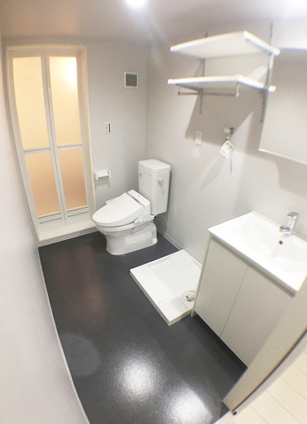 トータス鶴里の洗面所|洗面所です