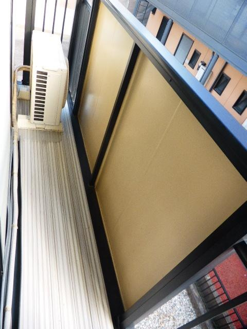 ハイツアドラブールのバルコニー|広々としたバルコニーです