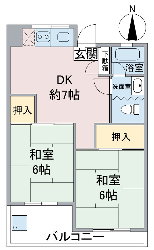 肥後ビルの間取り