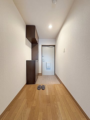 グランハートの玄関|落ち着いた玄関です