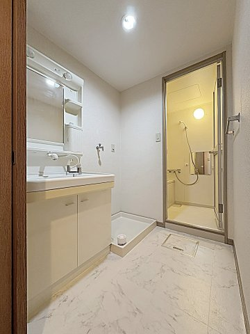 グランハートの洗面所|忙しい朝には欠かせない洗面所です