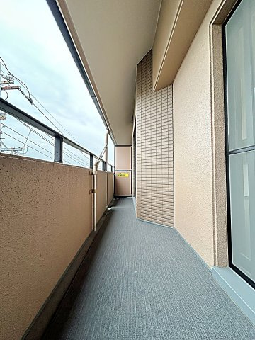 エスペランサⅡのバルコニー|陽当たり良好なバルコニーです