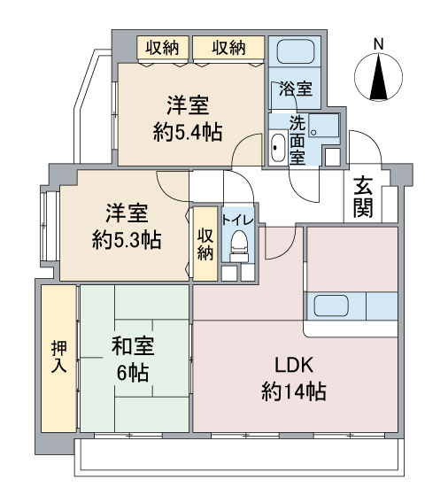 エスペランサの間取り