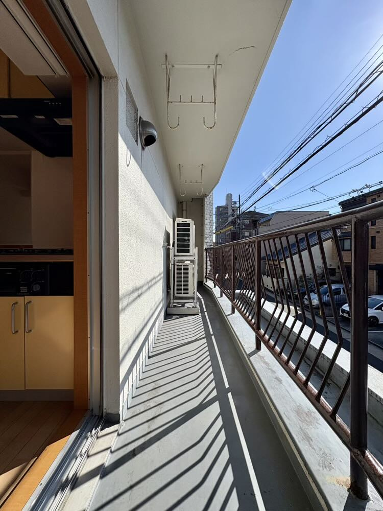 ユタカマンションのバルコニー|バルコニーがあります