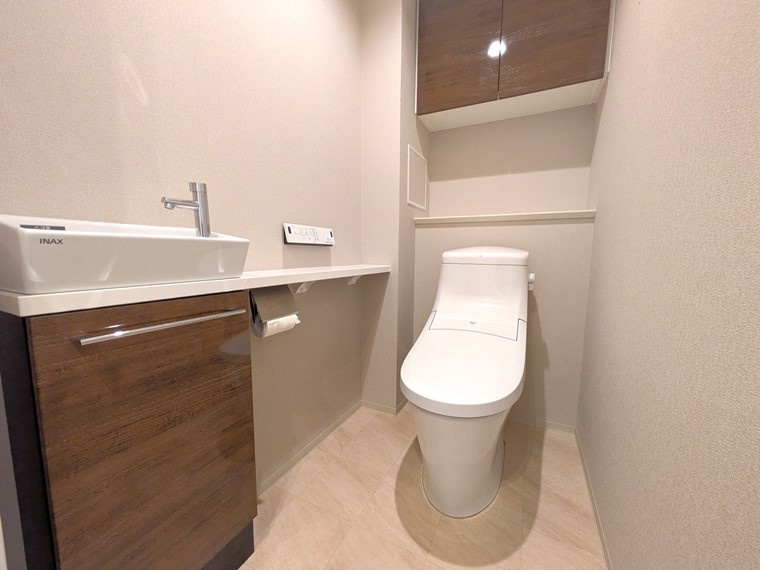 シティハウス名駅那古野のトイレ|コンパクトで使いやすいトイレです