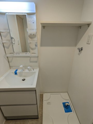 ハーモニーテラス並木の洗面所|202号室

