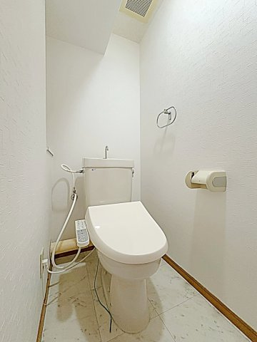 サンカーフⅡのトイレ|ゆったりとした空間のトイレです
