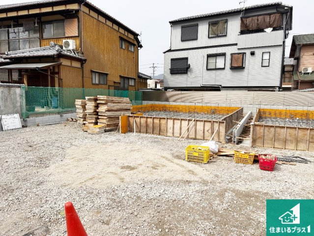 姫路市伊伝居　第2期　新築一戸建ての外観|周辺は落ち着いた街並みの住宅地！子育てがしやすい住環境です！まだ未完成ですが、現地でしかわからない事もございます。是非一度ご覧ください。