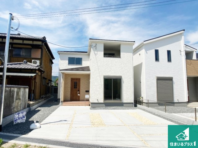 姫路市伊伝居　第2期　新築一戸建ての外観|お客様に長く安心して住んでいだだける事にこだわった家づくり！住んでからのアフターサービスにもしっかりと取り組んでいます！