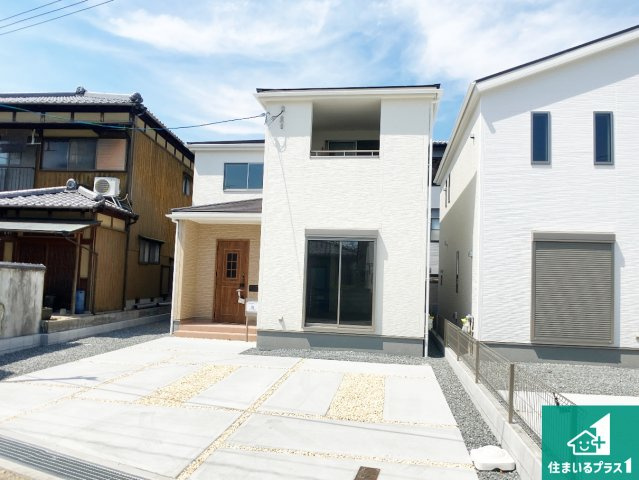 姫路市伊伝居　第2期　新築一戸建ての外観|安心の10年保証！外観を美しく保ち、雨水で汚れを落とします！気になることがありましたら、お気軽にお問い合わせください！