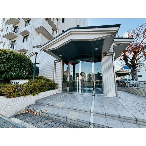 ボヌール御崎のエントランス