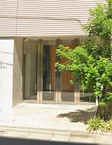 アーツ菊川のエントランス