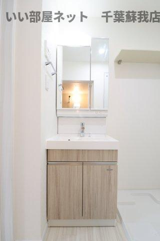 REGALEST 祐光の洗面所|脱衣スペースもあります