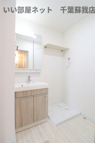 REGALEST 祐光の洗面所|忙しい朝には欠かせない洗面所です