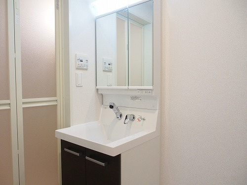 クレール姫路Ⅱの洗面所