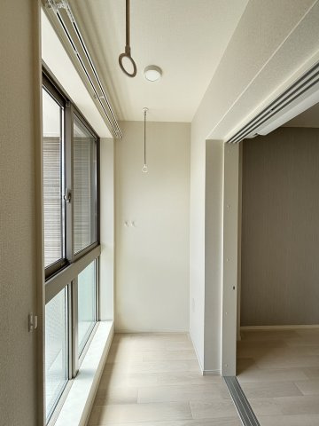 ラクードシャＢのバルコニー