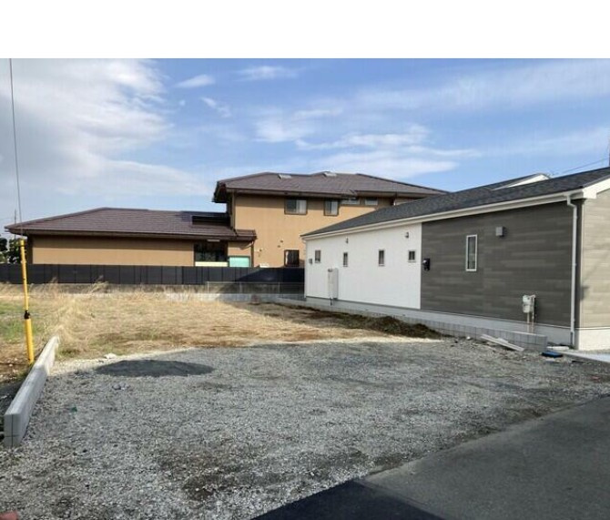 新築戸建　富士市富士岡第1期　全5棟　4号棟　の前面道路含む現地写真|着工前写真