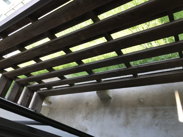 シャルム東山（3号室）のバルコニー