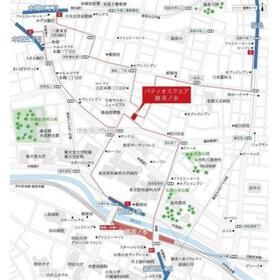 パティオスクエア御茶ノ水の地図