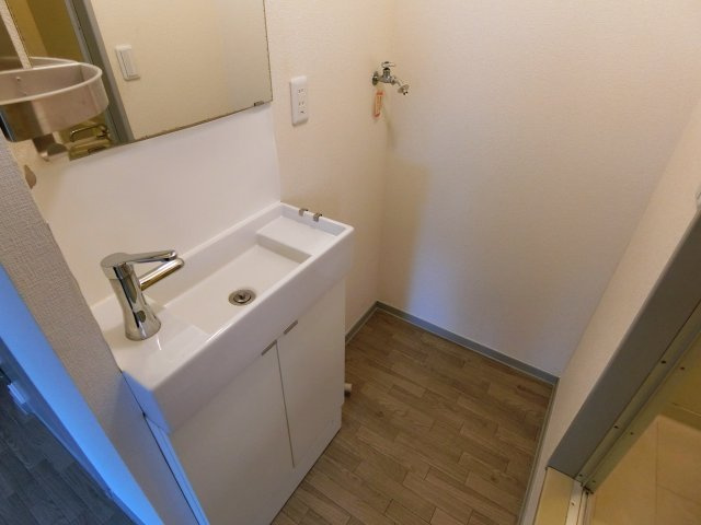 ベジェッサB棟の洗面所