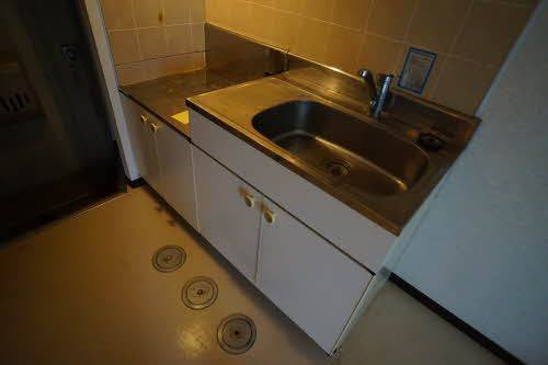 ブルージュのキッチン