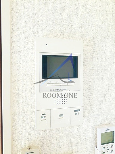 ルミエール・扇のセキュリティ|モニター付きインターホンです。