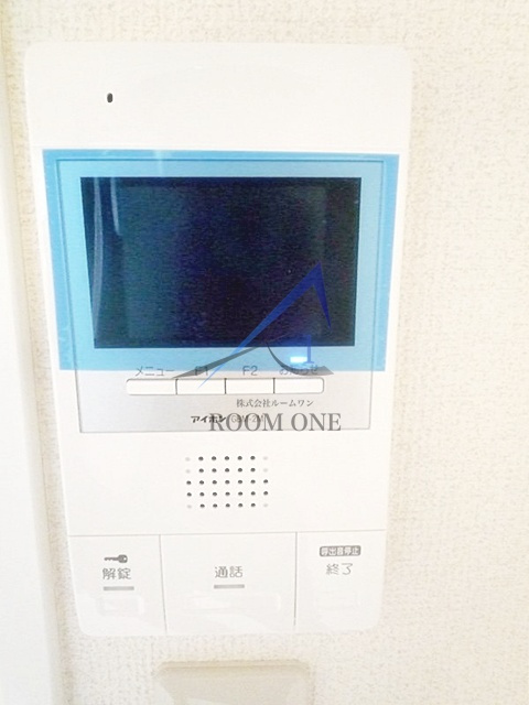 ｂ’ＣＡＳＡ南幸町のセキュリティ|モニター付きインターホンです。