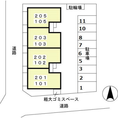 【区画図】 | グリーンパーク笹目