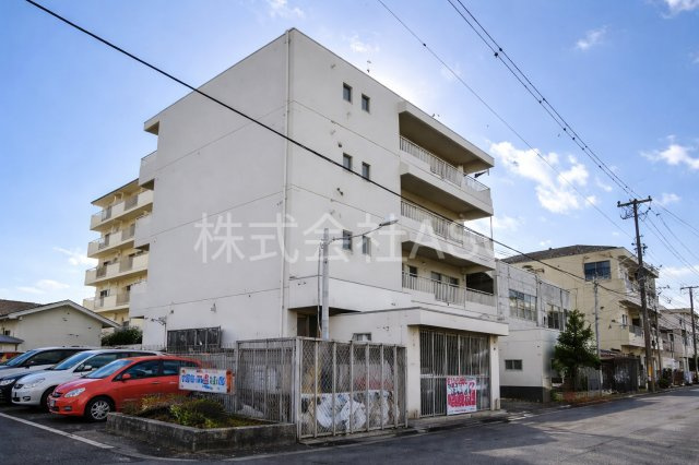 都ハイツ1階路面テナントの外観