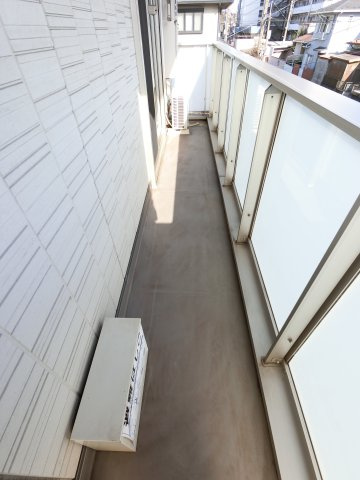 メゾンベールのバルコニー